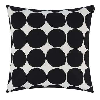 Marimekko - Pienet Kivet Cushion Cover - White/Black (H50 x W50cm)