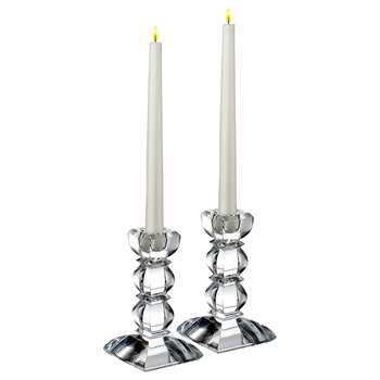 Marquis by Waterford Torino 6 Candlestick Holder, Set of 2 (Height 14.2cm)