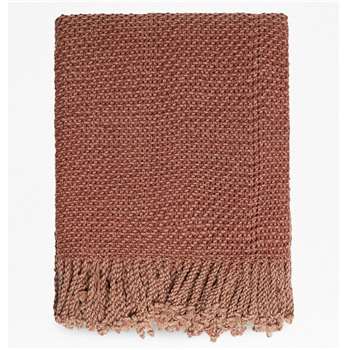 Mateo Throw - Terracotta (H130 x W170cm)