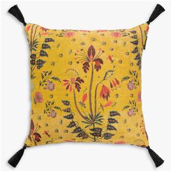 MINDTHEGAP Gypsy Cushion, Ochre (H50 x W50cm)