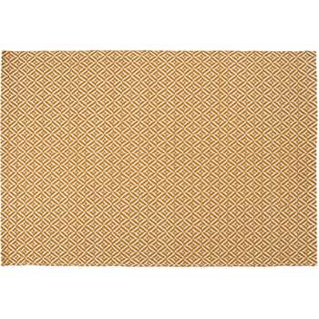 Mira Flatweave Rug, Mustard (120 x 170cm)