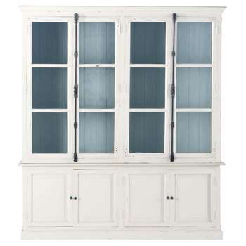 MONTEMARTRE Mango wood dresser in white (230 x 200cm)