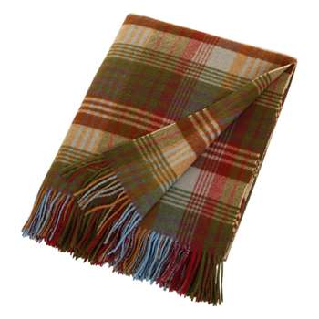 Mulberry Home - Ancient Tartan Lambswool Blanket - (155 x 180cm)