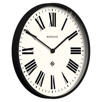 Newgate Italian Clock, Black (Diameter 53cm)