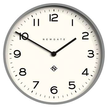 Newgate Number One Echo Wall Clock, Grey (H53 x W53 x D4.4cm)