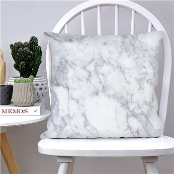 Nomadic Being Marble Effect Cushion (H45 x W45cm)