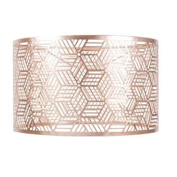 ORIGAMI COPPER metal pendant lamp, D 31 cm