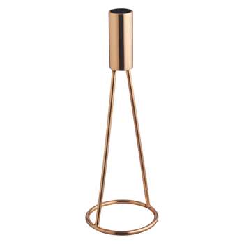 Orlando Copper wire dinner candle holder