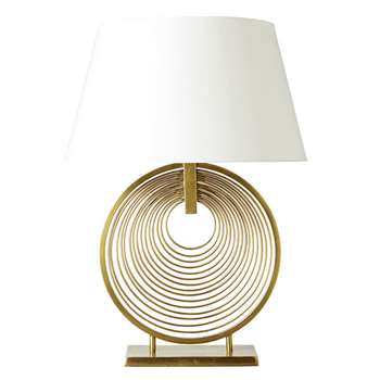 Oromo Lamp - Antique Brass (H42 x W38 x D13cm)