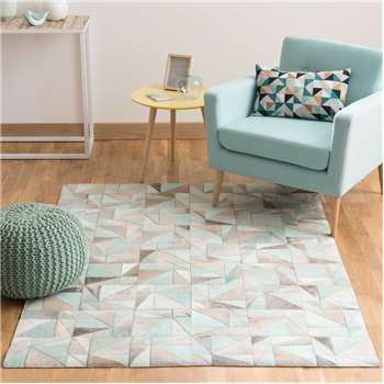 OSCOPE leather rug (160 x 230cm)