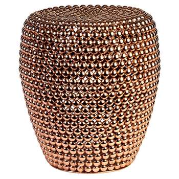Pols Potten - Dot Stool - Copper (H46 x W40 x D40cm)