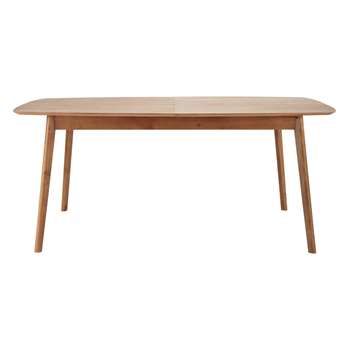 PORTOBELLO Solid oak vintage dining table (75 x 180-240cm)