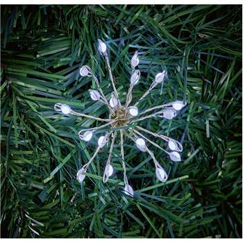 Premier 600 White Multi-function Christmas LED Lights - 5m