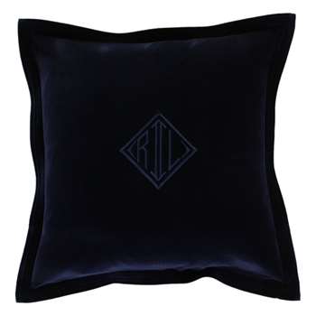 Ralph Lauren Home - Velvet Cushion Cover - 50x50cm - Navy