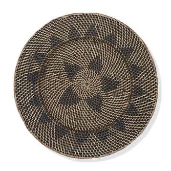 Rattan Woven Basket Wall Art Small (44 x 44cm)