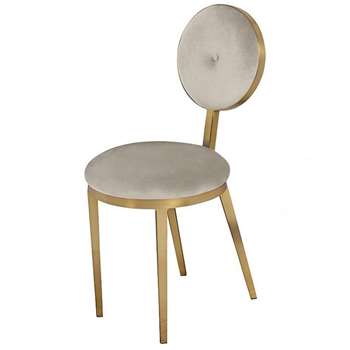 Ravello Dining Chair - Chalk (H90 x W42 x D55cm)
