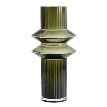 Rilla Vase Green (H32 x W15 x D15cm)