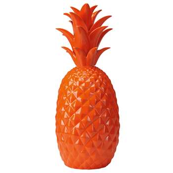 RIO Orange ceramic pineapple figurine (44 x 19cm)