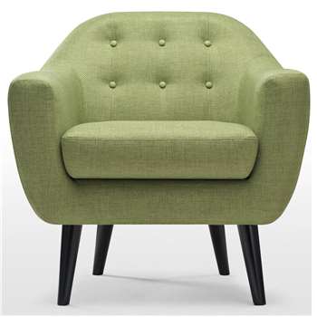 Ritchie Armchair, Lime Green (86 x 83cm)