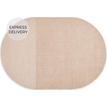 Ronda Wool Pile Rug, Pink (H140 x W200 x D1.5cm)