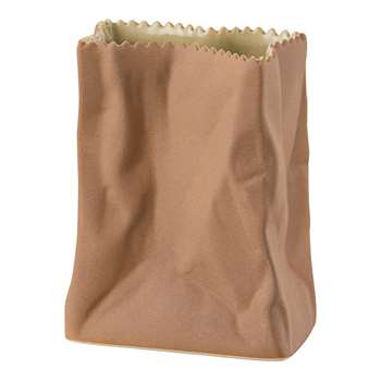 Rosenthal - Tutenvasen - Hellbraun Vase - 10cm