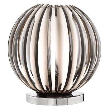 Sanday Touch Table Lamp Smoke (H26 x W24 x D24cm)