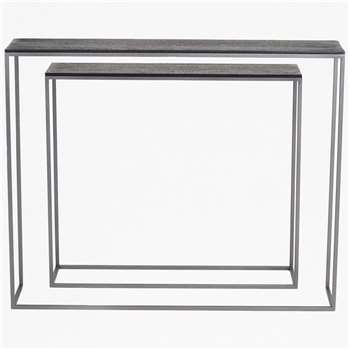 Shadow Console Tables (H81 x W100 x D20cm)