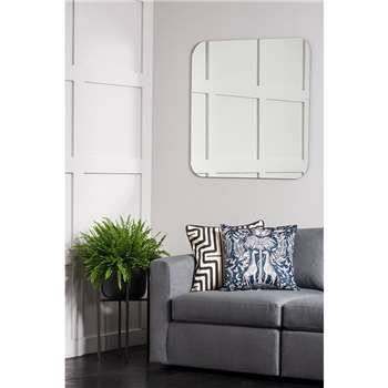 Silhouette Square Wall Mirror (H90 x W90cm)