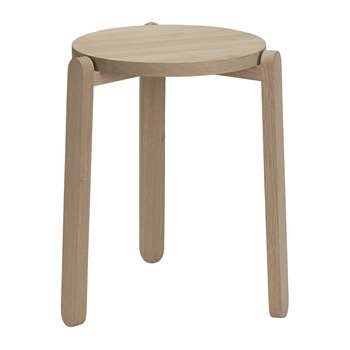 Skagerak - Nomad Stool - Oak (H45 x W38.5 x D38.5cm)