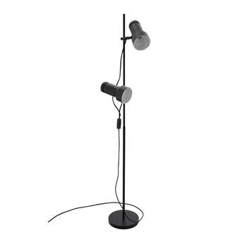 Skaro Floor Lamp, Matte Black 140 x 22cm