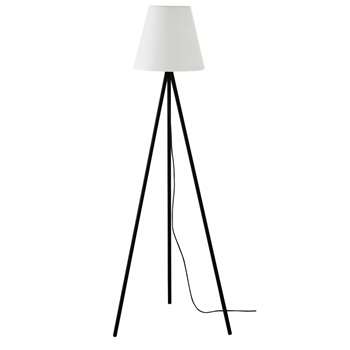 SUN Black Metal Outdoor Floor Lamp (H159 x W59 x D50.5cm)
