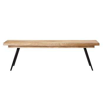Swoon - Mango Wood Ellis Bench (H54 x W150 x D35cm)