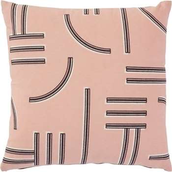 Theo Reversible Cushion, Pink Multi (45 x 45cm)