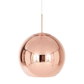 Tom Dixon - Copper Round Pendant Lamp (40 x 45cm)