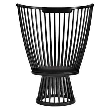 Tom Dixon Fan Chair, Black