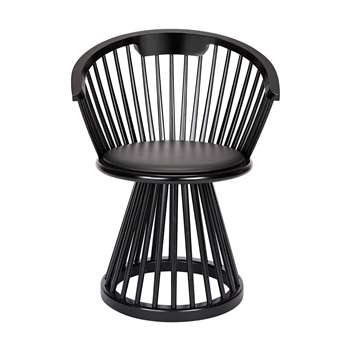 Tom Dixon - Fan Wooden Dining Chair, Birch W/ Arms (78 x 60cm)