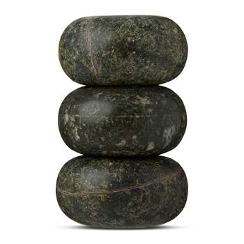 Tom Dixon - Rock Stacking Tealight - Set of 3 (H8 x W12.8 x D12.8cm)