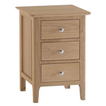 Trento Oak Large Bedside (H65 x W45 x D38cm)
