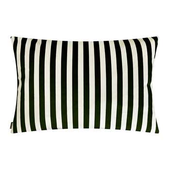 Vanilla Fly - Stripe Cushion - Black/Cream (H50 x W70cm)