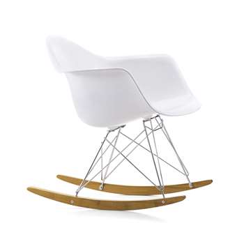 Vitra Eames RAR Rocking Chair, White