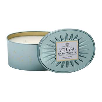 Voluspa - Vermeil 2 Wick Candle - Casa Pacifica - 340g (H7 x W9.3 x D9.3cm)