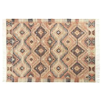 WINONA Multicoloured Wool Kilim Rug (H140 x W200 x D2cm)