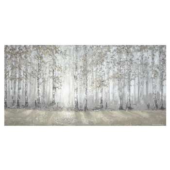 Woodland Sunrise Print Canvas (60 x 120cm)