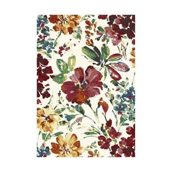 Woodstock Floral Patterned Multi Rug (H133 x W195cm)